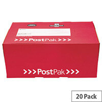 Postpak Half Small Mail Boxes Multi 318x224x80mm Pack of 20 Postpak Half Small Mail Boxes Multi 318x224x80mm Pack of 20