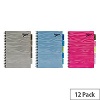 Pukka Unipad Project Book A4 200 Pages Pack of 12 6200-UNI Pukka Unipad Project Book A4 200 Pages Pack of 12 6200-UNI