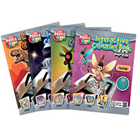 Pukka Fun Assorted Interactive Colour Books Pack of 4 8608-FUN Pukka Fun Assorted Interactive Colour Books Pack of 4 8608-FUN