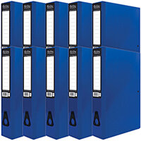 Pukka Brights Box File Foolscap Navy Pack of 10 BR-7998 Pukka Brights Box File Foolscap Navy Pack of 10 BR-7998