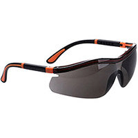Portwest PS34 Neon Safety Spectacle Smoke