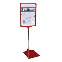Franken Presentation Display Stand A4 Red PSM A4 01 Franken Presentation Display Stand A4 Red PSM A4 01