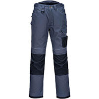 Portwest PW304 PW3 Lightweight Stretch Trousers Zoom Grey/Black Size 46 Regular Fit