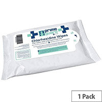 PrimeGuard Chlorhexidine Anti-bacterial Hand Wipes 25 Wipes Per Pack PrimeGuard Chlorhexidine Anti-bacterial Hand Wipes 25 Wipes Per Pack
