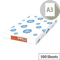 HP Hewlett Packard A3 80gsm White Printing Paper Ream of 500 Sheets HP Hewlett Packard A3 80gsm White Printing Paper Ream of 500 Sheets