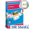 HP Hewlett Packard A3 80gsm White Printing Paper Ream of 500 Sheets HP Hewlett Packard A3 80gsm White Printing Paper Ream of 500 Sheets