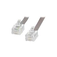StarTech 25 ft RJ11 Telephone Modem Cable 1 x RJ-11 Male 1 x RJ-11 Male Grey RJ25FT StarTech 25 ft RJ11 Telephone Modem Cable 1 x RJ-11 Male 1 x RJ-11 Male Grey RJ25FT