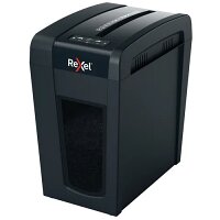 Rexel Secure X10-SL Cross Cut Slim Shredder 2020127, Shreds up to 10x A4 Sheets (80 gsm) at Once, Cross-Cut P-4 DIN Security Level, 18L Bin Capacity, 6 Minutes Run Time, Colour: Black Rexel Secure X10-SL Cross Cut Slim Shredder 2020127, Shreds up to 10x A4 Sheets (80 gsm) at Once, Cross-Cut P-4 DIN Security Level, 18L Bin Capacity, 6 Minutes Run Time, Colour: Black