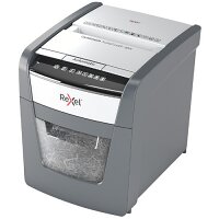 Rexel Optimum AutoFeed+ 50X Automatic Cross Cut Paper Shredder Black Rexel Optimum AutoFeed+ 50X Automatic Cross Cut Paper Shredder Black