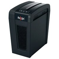 Rexel Secure X8-SL Cross Cut Slim Shredder 2020126, Shreds up to 8x A4 sheets (80 gsm), Cross-Cut P-4 DIN, 14L bin Capacity, 6 Minutes Continuous Run Time, Colour: Black Rexel Secure X8-SL Cross Cut Slim Shredder 2020126, Shreds up to 8x A4 sheets (80 gsm), Cross-Cut P-4 DIN, 14L bin Capacity, 6 Minutes Continuous Run Time, Colour: Black