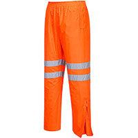 Portwest RT31 Hi-Vis Traffic Trousers RIS Orange XXL