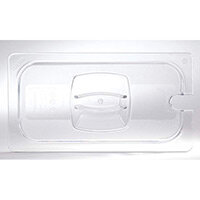 Rubbermaid 1/3 Size Gastronorm Notched Hard Cover For Cold Food Clear Rubbermaid 1/3 Size Gastronorm Notched Hard Cover For Cold Food Clear