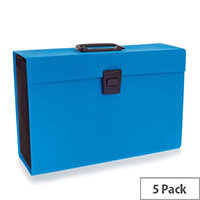 Rexel JOY Expanding Box File Blissful Blue - Easily Carry Your Files With 19 Compartments, Secure Latch Closure & Carry Handle. Wipe Clean Linen Texture. Ideal For Use In Schools, Colleges, Offices, Homes & More. Rexel JOY Expanding Box File Blissful Blue - Easily Carry Your Files With 19 Compartments, Secure Latch Closure & Carry Handle. Wipe Clean Linen Texture. Ideal For Use In Schools, Colleges, Offices, Homes & More.