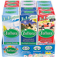 Zoflora 3-in-1 Concentrated Disinfectant 120ml Pack of 12 00680 Zoflora 3-in-1 Concentrated Disinfectant 120ml Pack of 12 00680