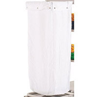 Maid Service Laundry Trolley Bag White