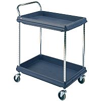 Deep Ledge Trolley PBC2030-2DBL 2-Tier Black 322441