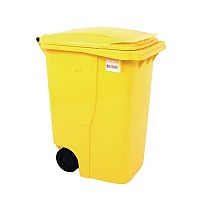 Wheelie Bin 360 Litre 2-Wheel Yellow 124533