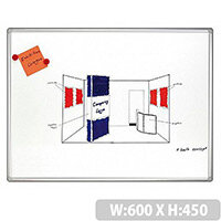 Franken PRO Enameled Magnetic Whiteboard 450 x 600mm SC8212 Franken PRO Enameled Magnetic Whiteboard 450 x 600mm SC8212