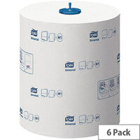 Tork Matic Extra Long Hand Towel Rolls Universal 2 Ply 280m (6 Rolls) 290059 Tork Matic Extra Long Hand Towel Rolls Universal 2 Ply 280m (6 Rolls) 290059