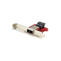 StarTech Mini-SAS Adapter Dual SFF-8643 to SFF-8644 with Full and Low-Profile Brackets 12Gbps SFF86448PLT2 StarTech Mini-SAS Adapter Dual SFF-8643 to SFF-8644 with Full and Low-Profile Brackets 12Gbps SFF86448PLT2