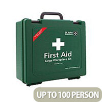 St John Ambulance Workplace First Aid Large 100 Person (Pack of 1) F30609 St John Ambulance Workplace First Aid Large 100 Person (Pack of 1) F30609