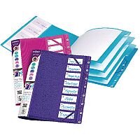 Snopake Elasticated 8-Part Filelastic Electra Assorted 14965 Snopake Elasticated 8-Part Filelastic Electra Assorted 14965