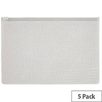 Snopake EPPE Zippa-Bag 270 x 395mm White Pack of 5 15815 Snopake EPPE Zippa-Bag 270 x 395mm White Pack of 5 15815