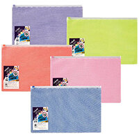 Snopake EPPE Zippa-Bag 270 x 395mm Assorted Pack of 5 15816 Snopake EPPE Zippa-Bag 270 x 395mm Assorted Pack of 5 15816