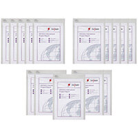 Snopake Polyfile P A4 Portrait Wallet Clear 3 Packs of 5 SK812386 Snopake Polyfile P A4 Portrait Wallet Clear 3 Packs of 5 SK812386