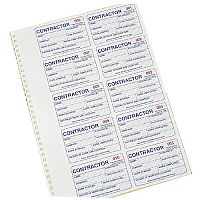 Identibadge Contractors Management System Duplicate Refill IBCONR Identibadge Contractors Management System Duplicate Refill IBCONR