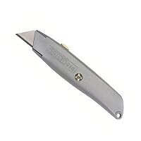 Stanley Retractable Knife Standard Blade Trimming Knife - Silver Stanley Retractable Knife Standard Blade Trimming Knife - Silver