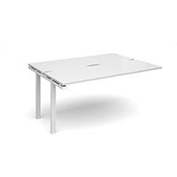 Adapt II sliding top add on units 1600mm x 1200mm - white frame, white top