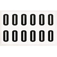 Number 3 White Card 12 Characters/Card 38X21mm