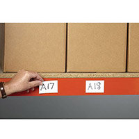 Magnetic Location Markers Pk 100 White Marker 15x80mm