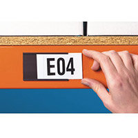 Label Holder Magnetic 50X500-Pk Of 20 White Card
