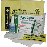 Body Fluid Disposal Kit Single Use