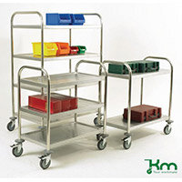 3 Tierstainless Steel Trolley