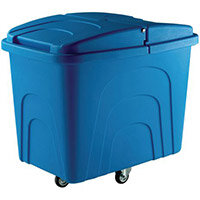 Truck Zinc Base Diamond Wheeling. Light Blue With Lid
