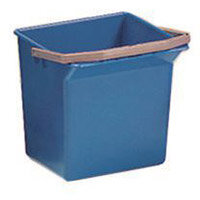 Blue Plastic Cleaning Trolley Bucket 4L Single Pack