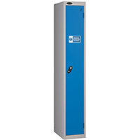 Probe PPE 1 Door Locker Cam Lock ACTIVECOAT W305xD305xH1780mm Silver Body Blue Door 7 Year Warranty