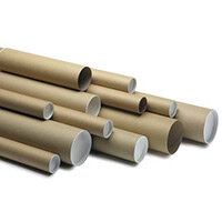 Postal Tube 305X75mm 1Pk X6