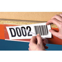 Ticket Holder Self Adhesive 25x1000mm Pack Of 10