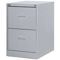 Filing Cabinet Kontrax Light Grey Steel HxWxD: 711x458x622mm