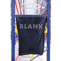 Blank Blue Waste Racksack