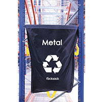 Metal Waste Blue Racksack Pack of 10
