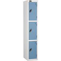 Probe 3 Door Locker Cam Lock ACTIVECOAT W305xD305xH1780mm White Body Ocean Door 7 Year Warranty