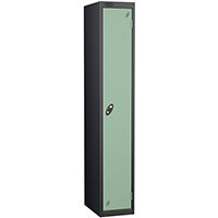 Probe 1 Door Locker Cam Lock ACTIVECOAT W305xD460xH1780mm Black Body Jade Door 7 Year Warranty