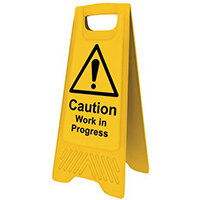 Heavy Duty A-Board  'Caution Work In Progress'