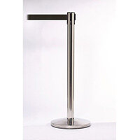 Queuemaster 550 Pol Stain Post 3.4M Black Belt Pack Of 2