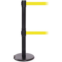 Rollerpro 250Twin Black Post 3.4M Yellow Belt